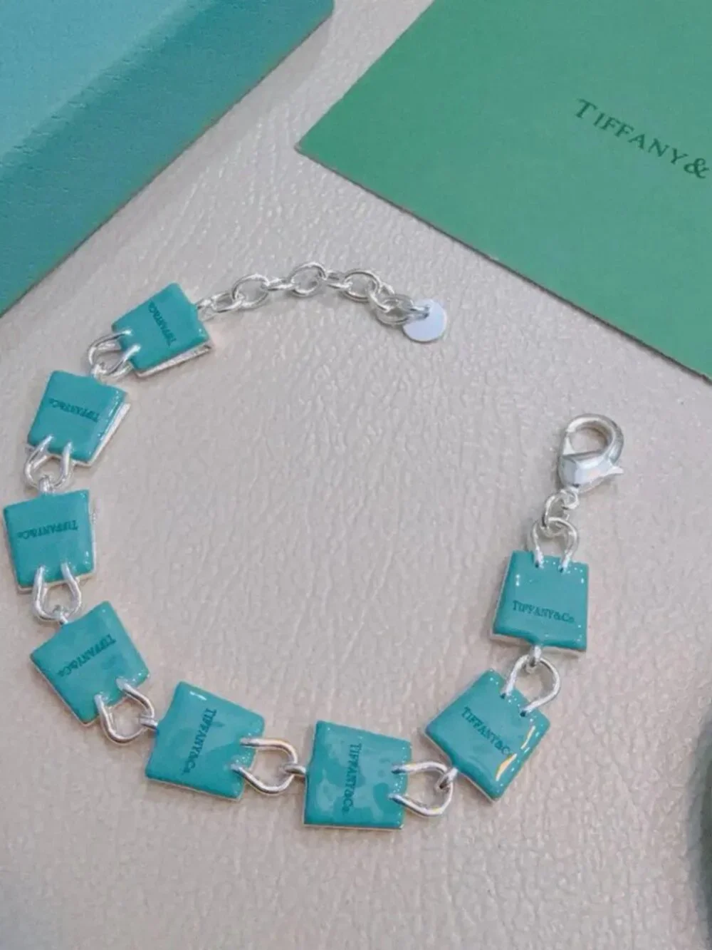 Tiffany & Co. Blue Clasp Bracelet